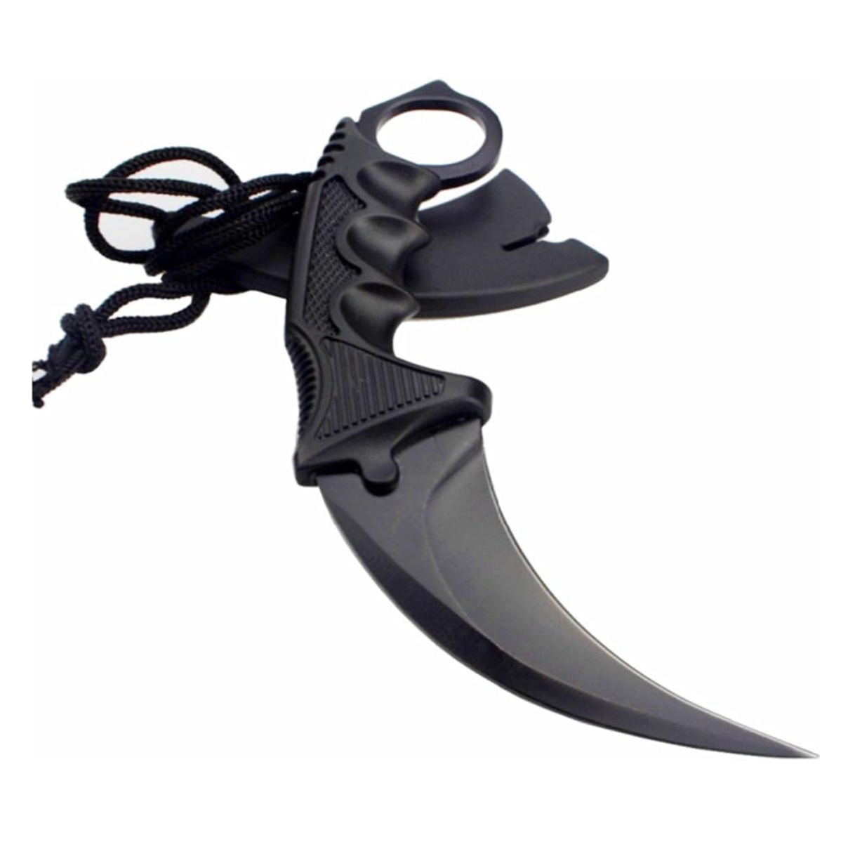 Miniatura 2 de Cuchillo Karambit táctico de acero Milit